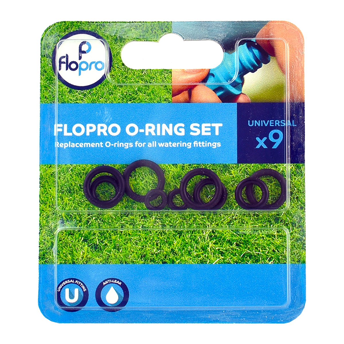 O-ring 9-pack, Flopro
