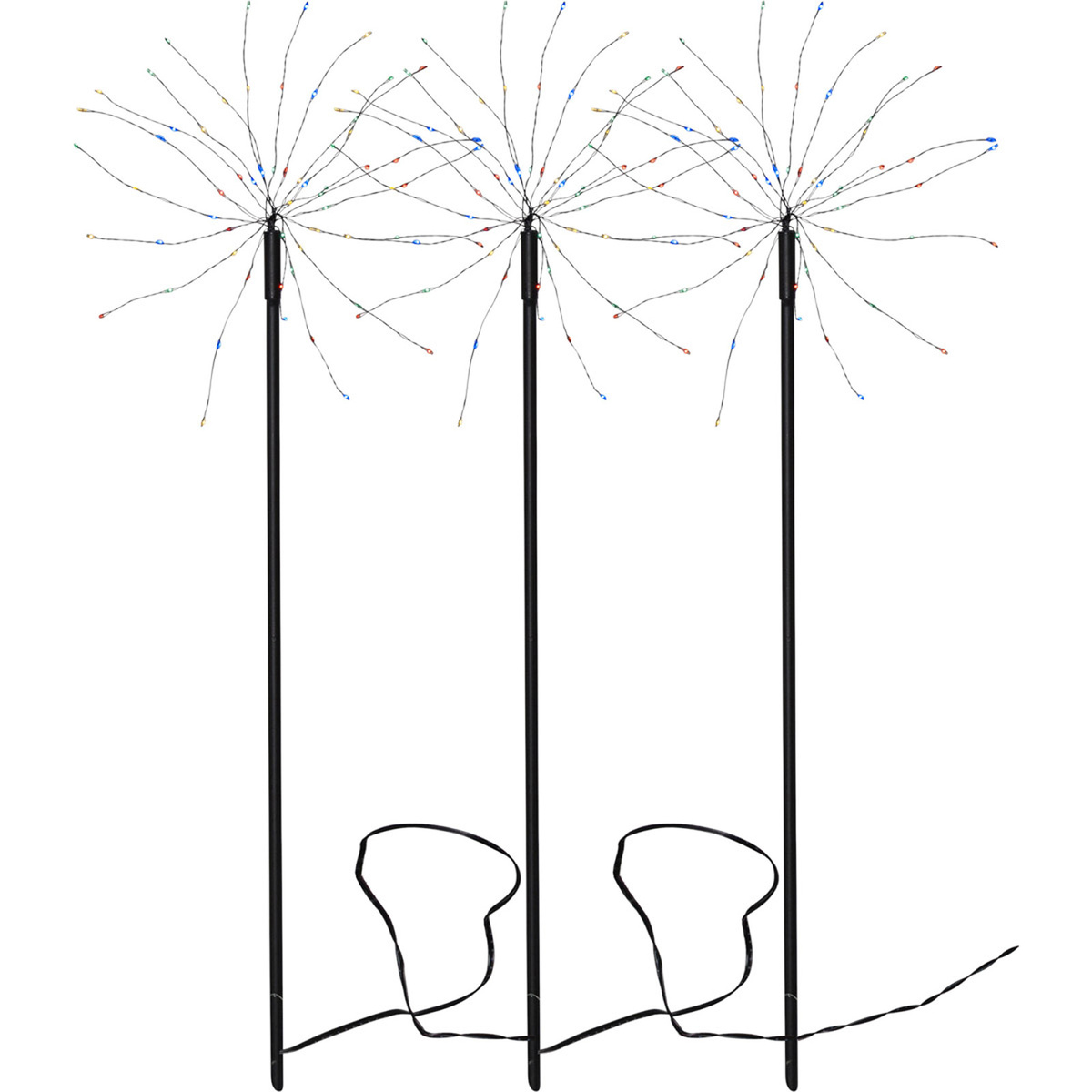 Dekorationsbelysning, Firework flerfärgad 3-pack