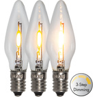 LED-lampa E10 0,1-0,5W 5-pack 3-steg dim